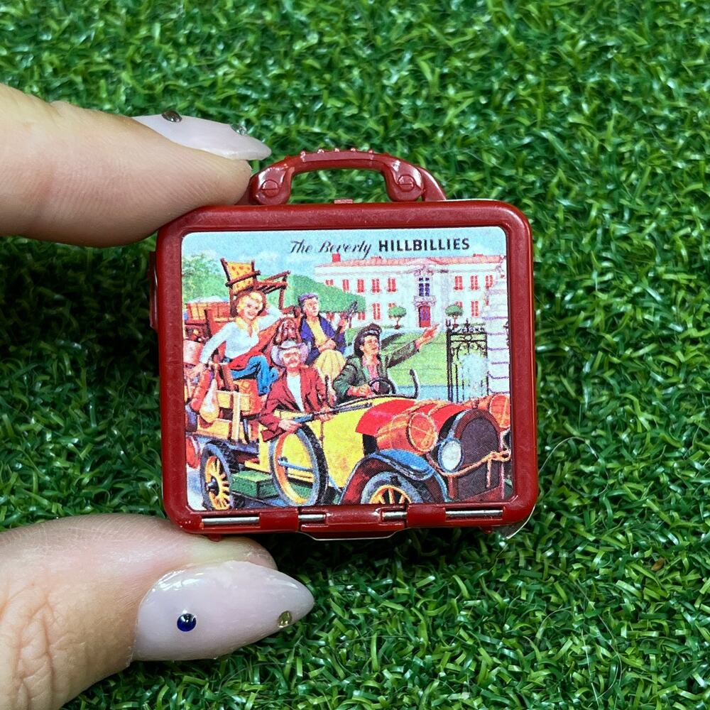 Vintage 90s The Beverly Hillbillies Plastic Lunchbox Miniature Collectible